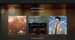 Desktop Screenshot of katiesammons.com