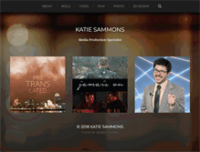 Tablet Screenshot of katiesammons.com